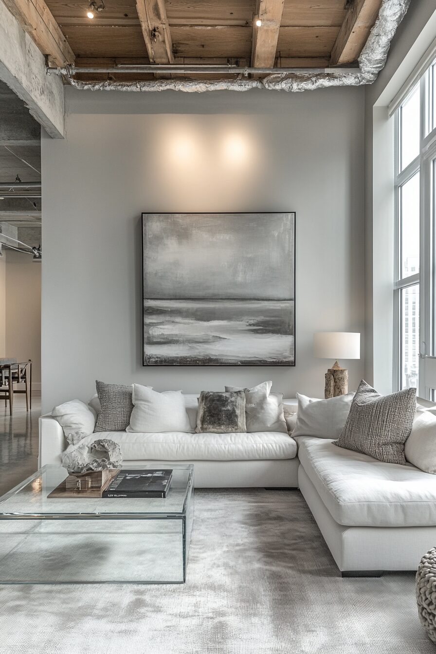 29 Grey and White Interior Design Ideas to Create a Timeless Look 20 Grey and white interior design