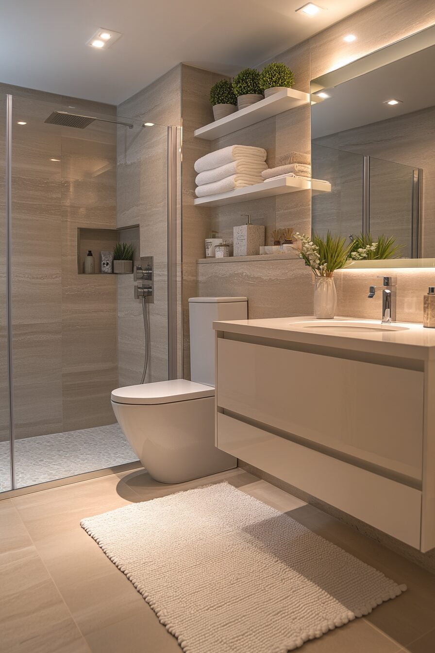 29 Contemporary Bathroom Ideas to Create the Ultimate Relaxing Sanctuary 23 contemporary bathroom