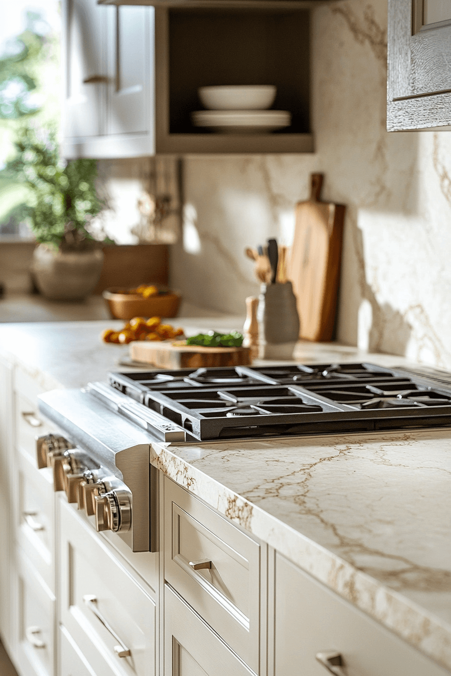 29 Off White Kitchen Cabinets Ideas to Make Your Kitchen Feel Larger and Lighter 1 off white kitchen cabinets