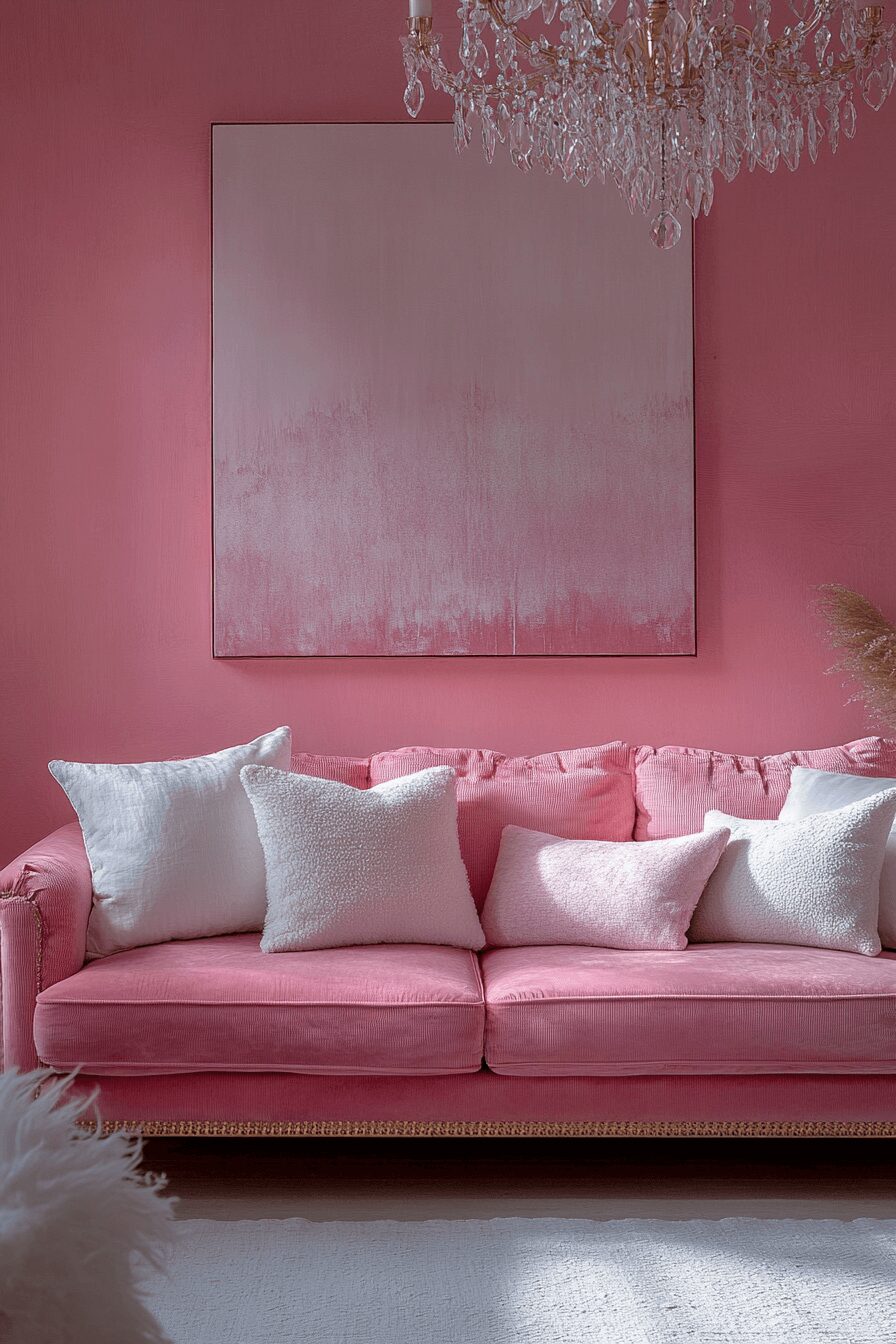 29 Pink Living Room Ideas to Embrace Softness and Serenity 1 pink living room ideas
