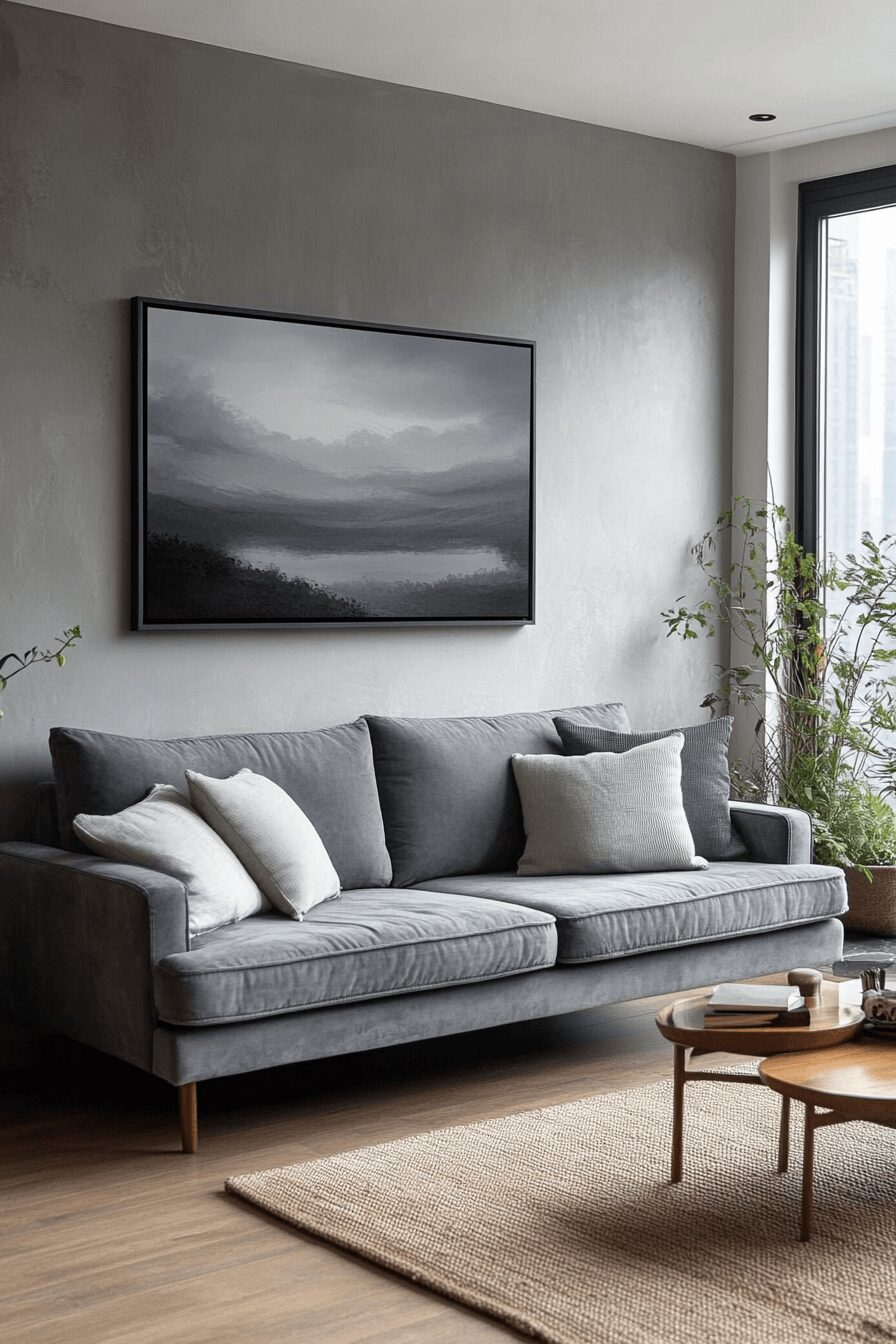 29 Grey Sofa Decor Ideas to Refresh Your Space with Ease 1 grey sofa decor