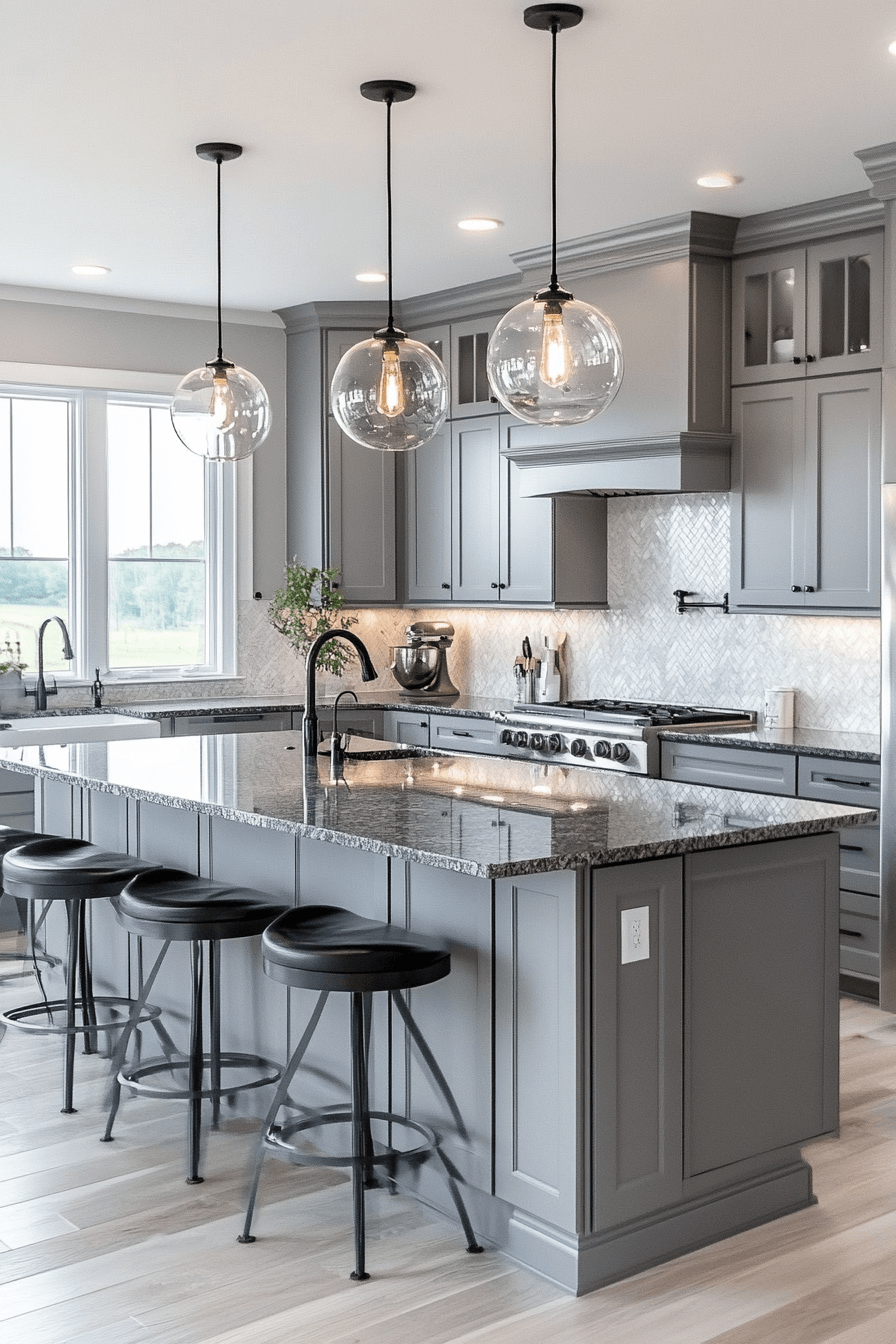 29 Light Gray Kitchen Cabinets Ideas for a Clean and Refreshing Kitchen Makeover 1 light gray kitchen cabinets