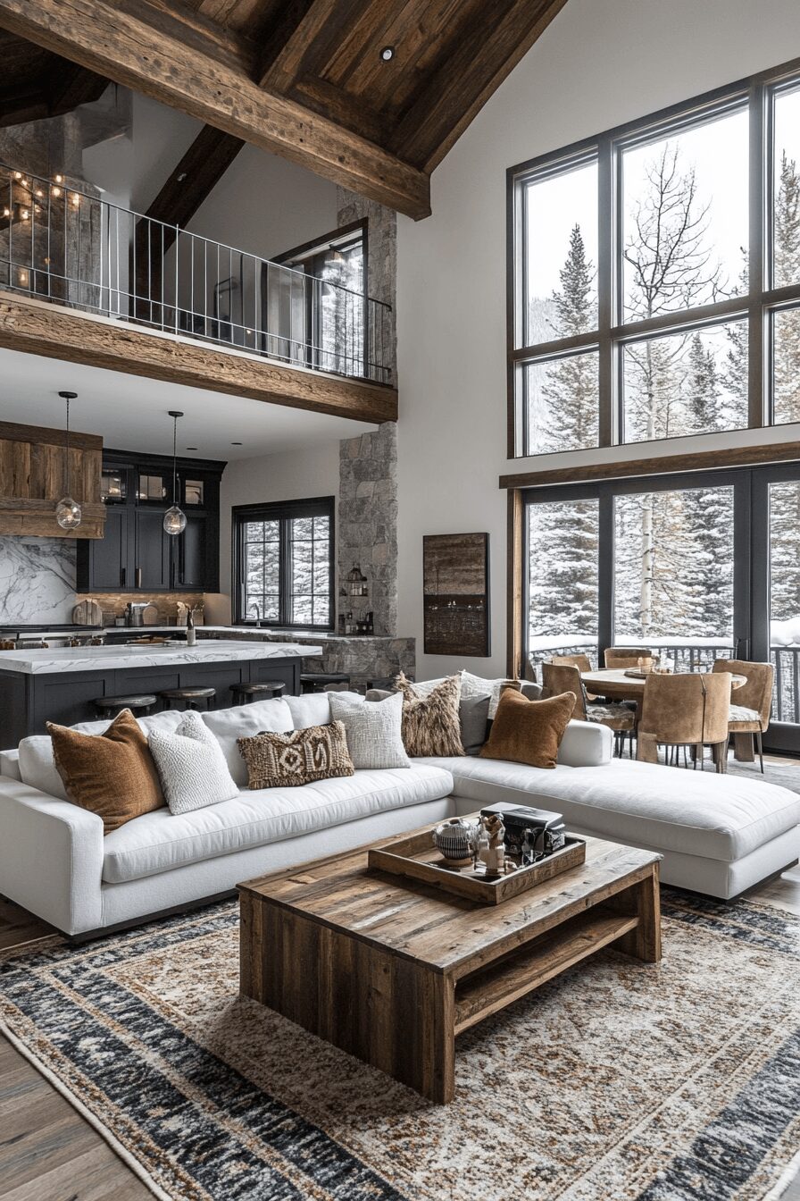 29 Winter Cabin Interior Ideas That Turn Cold Days into Cozy Moments 10 winter cabin interior