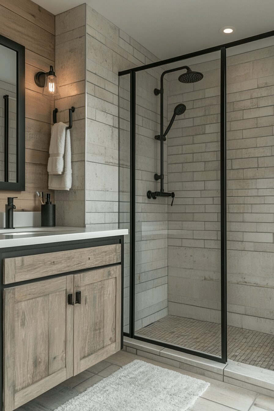 29 Bathroom Industrial Style Ideas for a Statement-Making Washroom 11 Bathroom industrial style