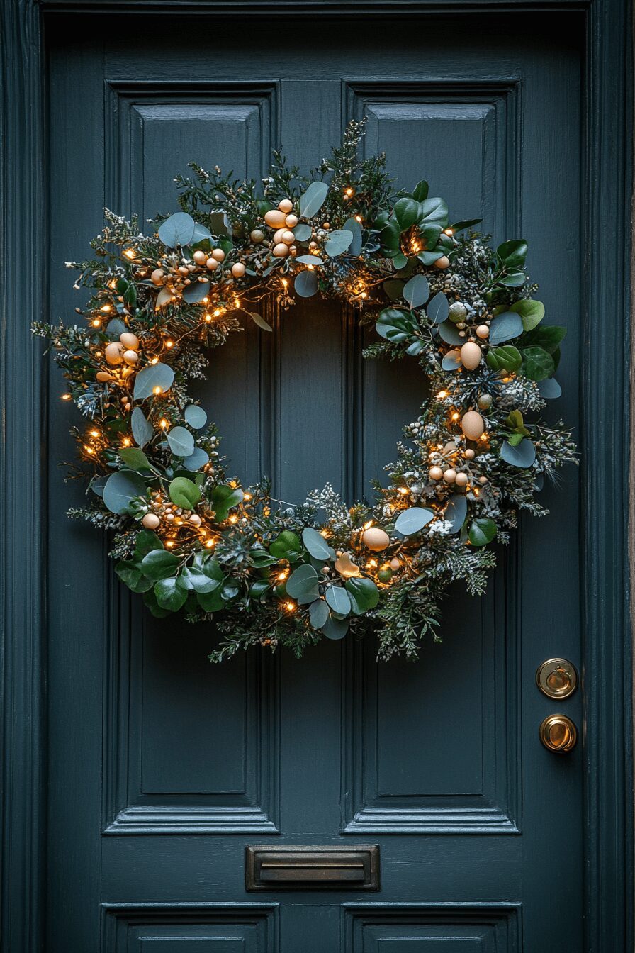 29 Easter Wreaths for Front Door Ideas for a Fresh and Colorful Look 11 easter wreaths for front door