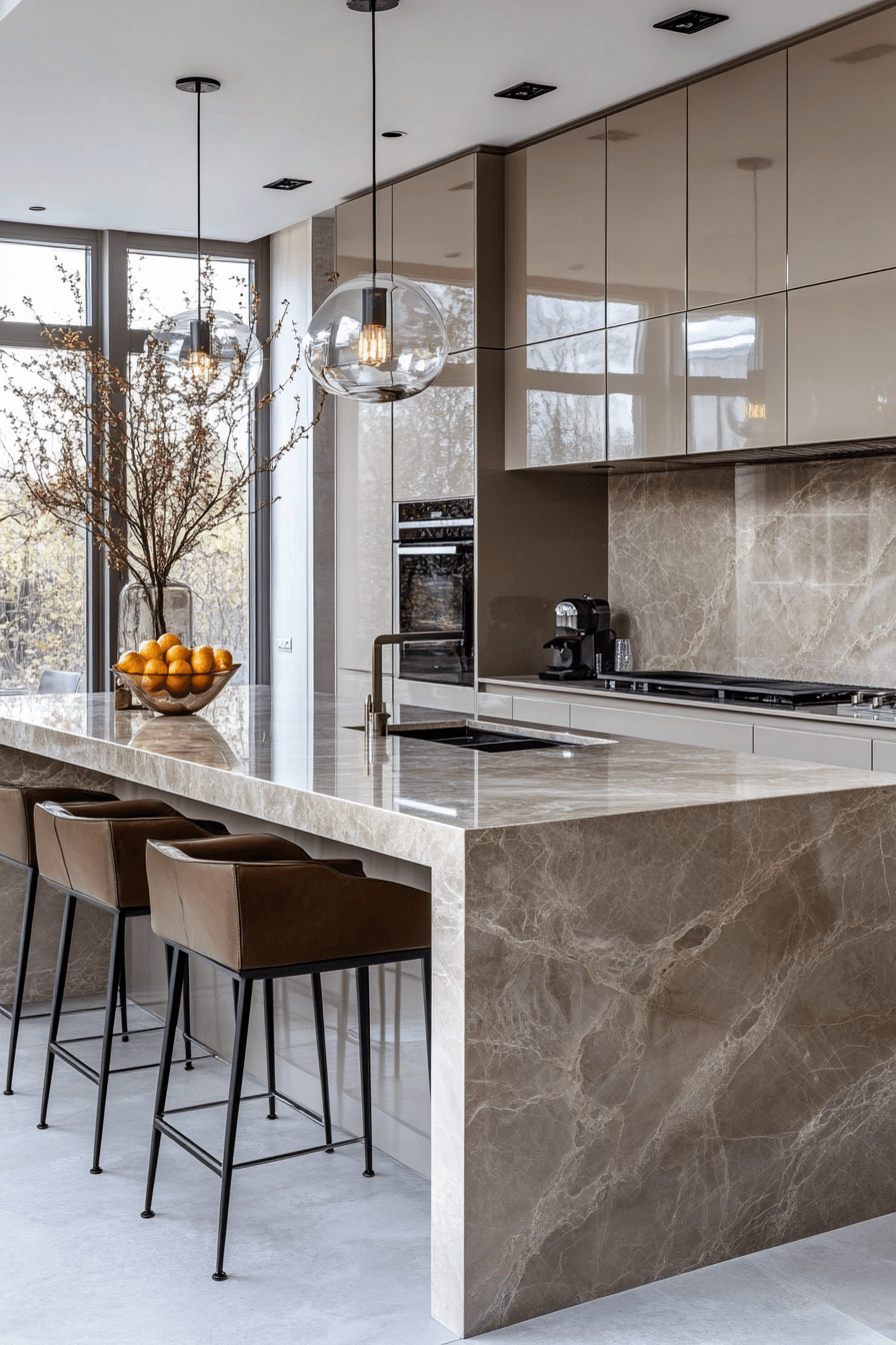 29 Greige Kitchen Cabinets Styles to Create a Balanced and Beautiful Kitchen 11 greige kitchen cabinets