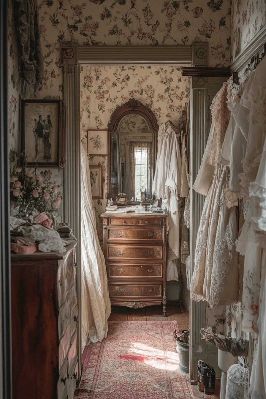 29 Vintage Dressing Rooms with Perfect Period Details 12 vintage dressing rooms