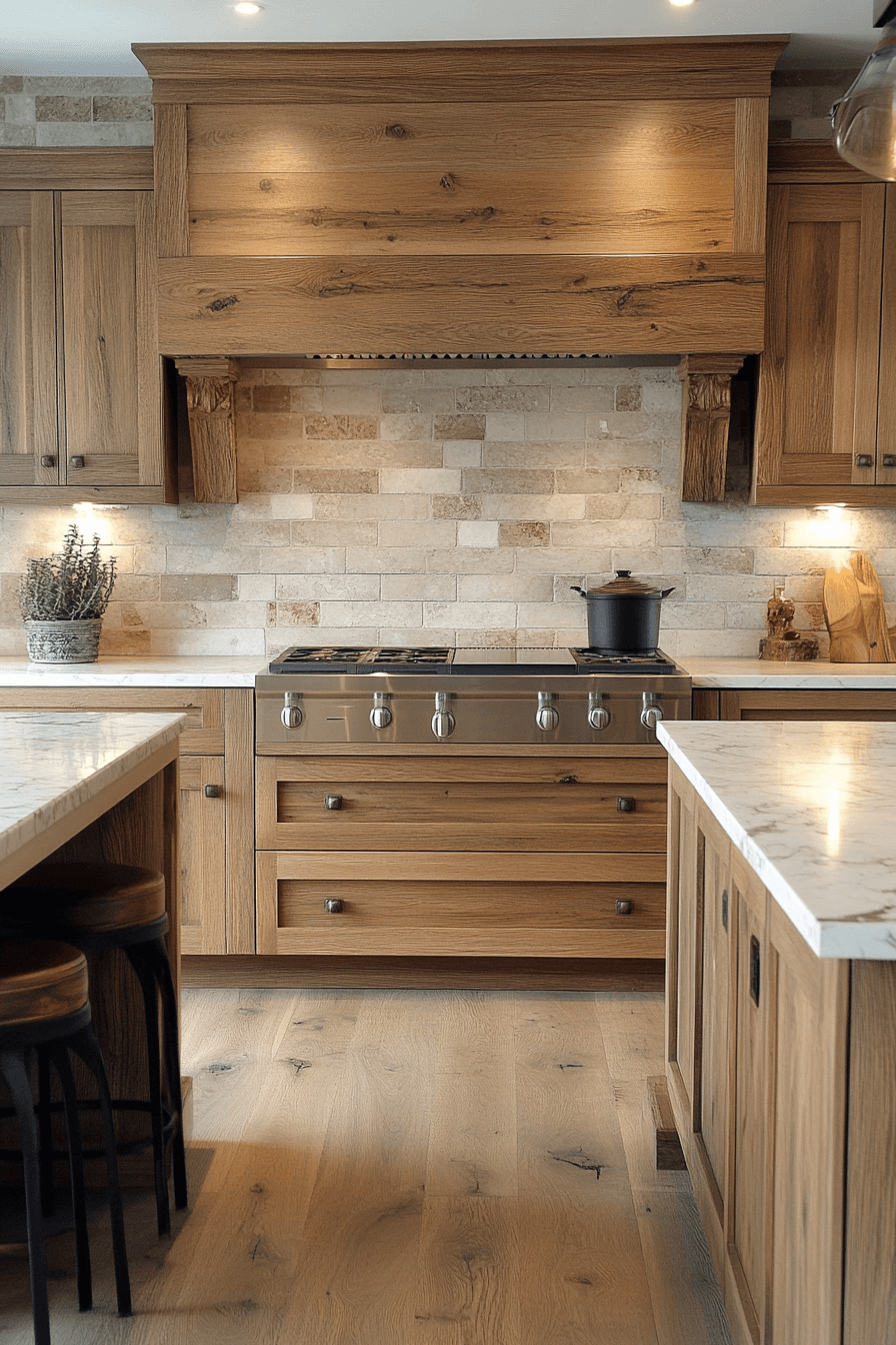 29 Natural Wood Kitchen Cabinets Inspirations to Bring Organic Beauty Into Your Home 12 natural wood kitchen cabinets
