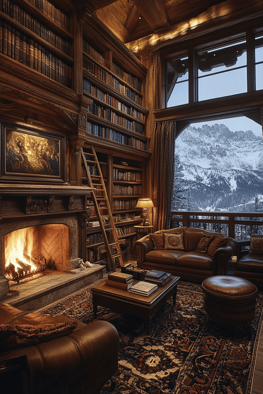 29 Alpine Interior Design Ideas That Feel Like a Breath of Fresh Mountain Air 12 alpine interior design