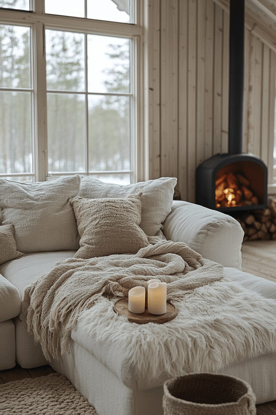 29 Winter Cabin Interior Ideas That Turn Cold Days into Cozy Moments 12 winter cabin interior