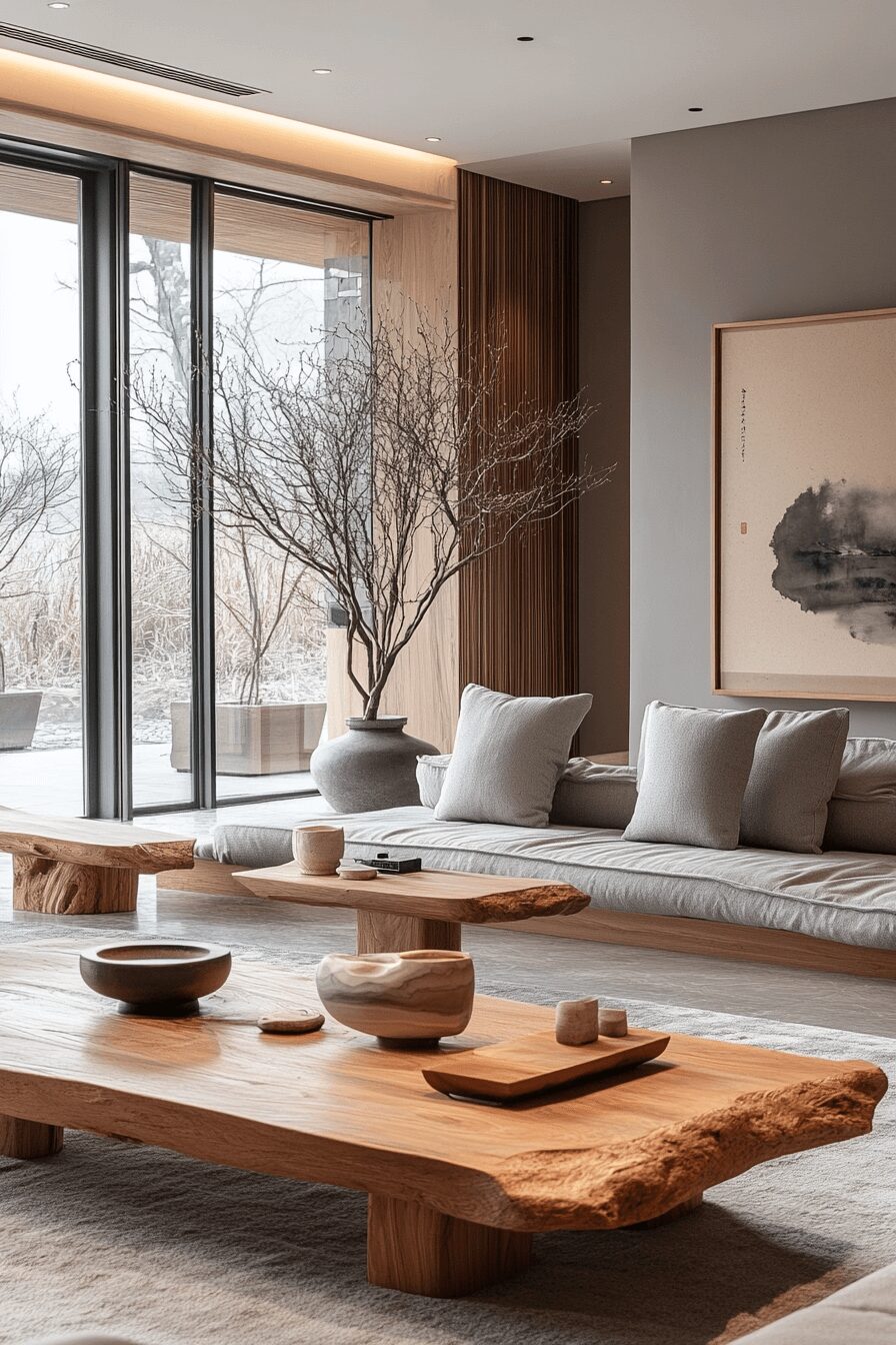 29 Grey Japandi Decor Ideas to Create a Calm and Balanced Home 12 grey japandi decor