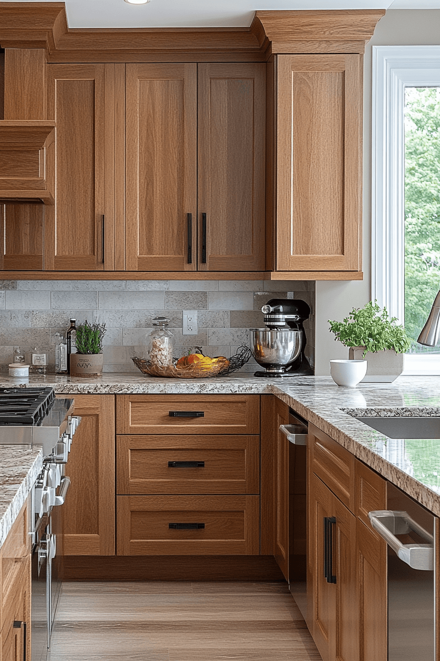 29 Honey Oak Kitchen Cabinets Designs to Make Your Kitchen Feel Cozy and Timeless 12 honey oak kitchen cabinets