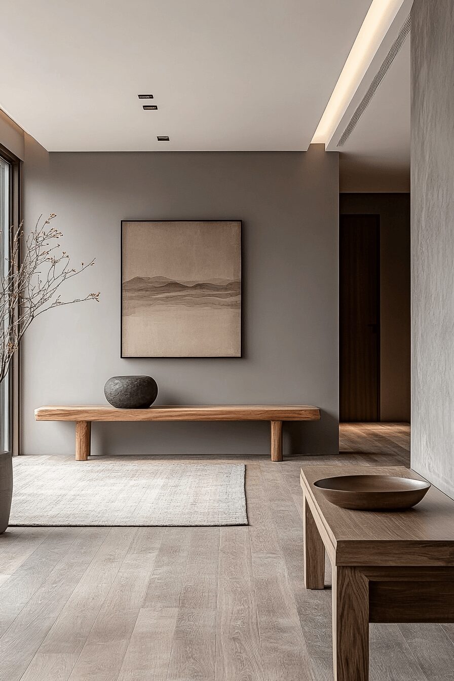 29 Grey Japandi Decor Ideas to Create a Calm and Balanced Home 13 grey japandi decor