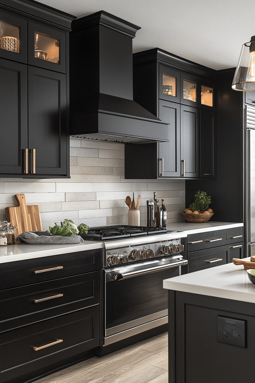 29 Dark Wood Kitchen Cabinets Designs to Make Your Kitchen Stand Out 13 dark wood kitchen cabinets