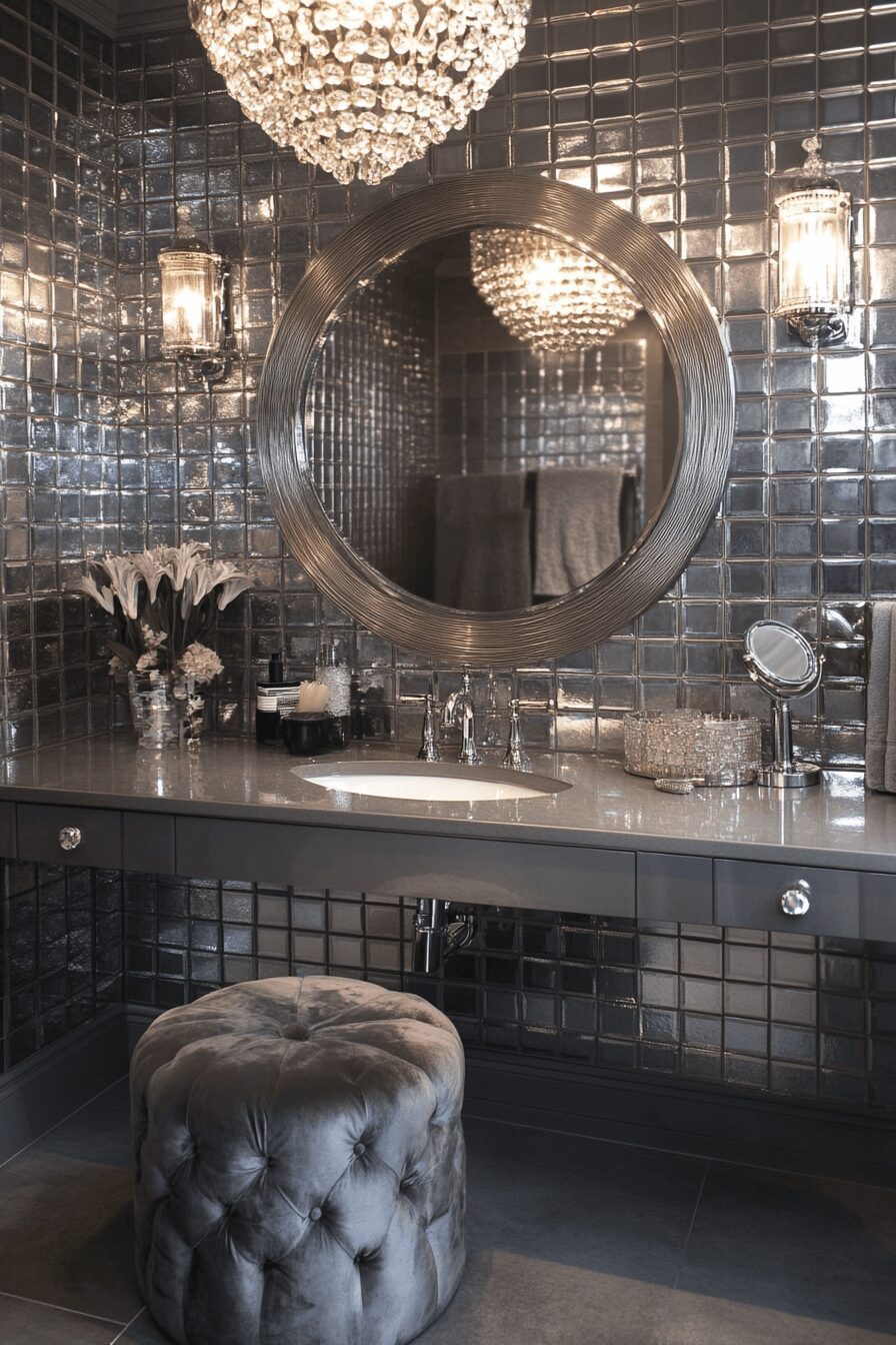 29 Grey Bathroom Decor Ideas to Keep Things Neutral Yet Stylish 13 grey bathroom decor