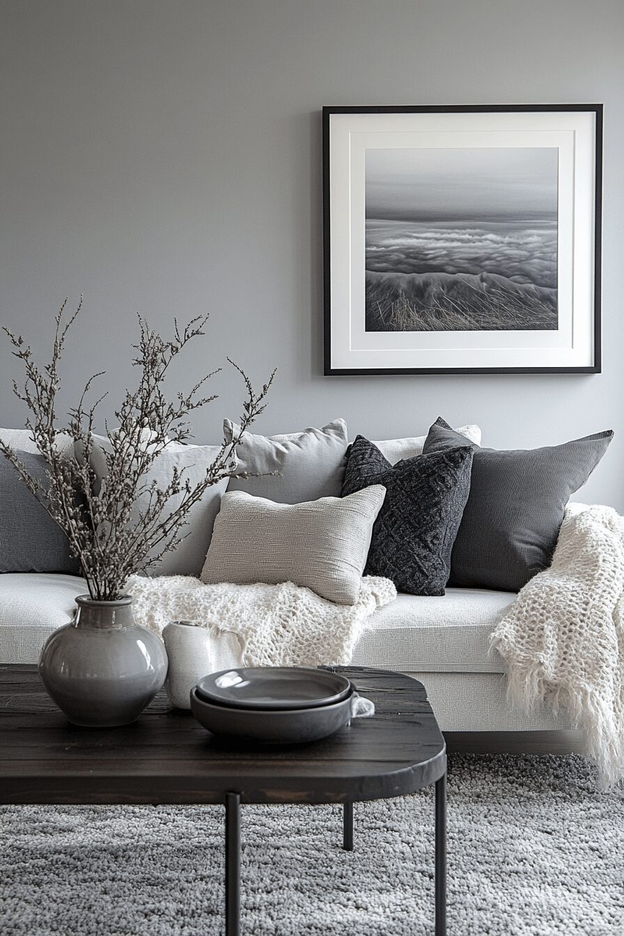 29 Grey Sofa Decor Ideas to Refresh Your Space with Ease 13 grey sofa decor