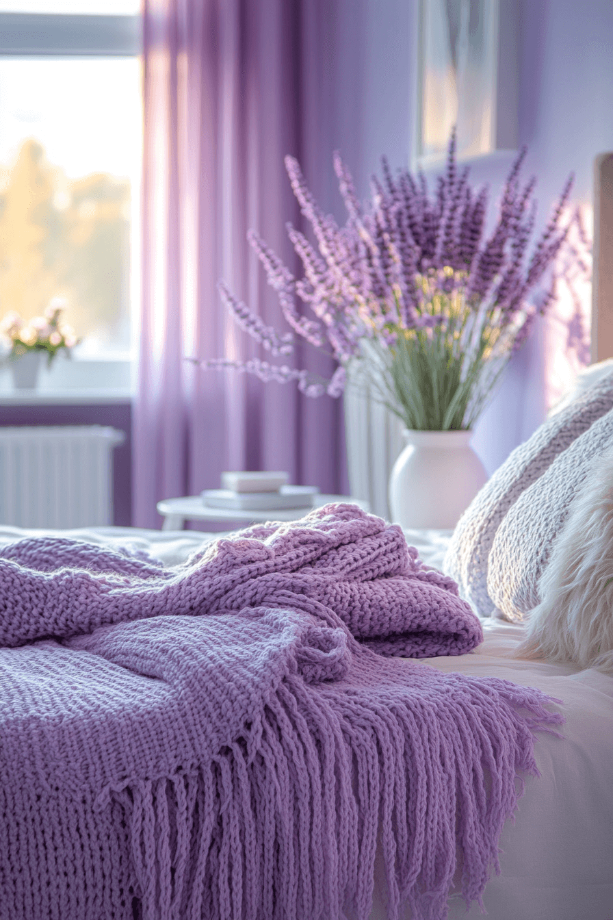 29 Soft Lavender Bedroom Ideas to Create a Calm and Cozy Retreat 13 Soft Lavender Bedroom
