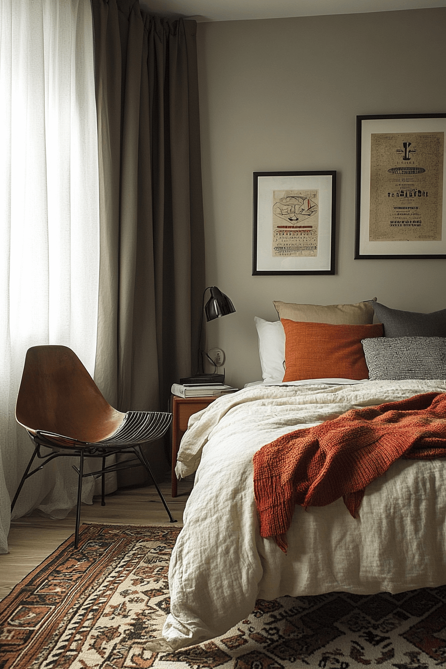 29 Minimalistic Vintage Bedroom Ideas for a Clean, Comfortable, and Classic Look 14 minimalistic vintage bedroom ideas