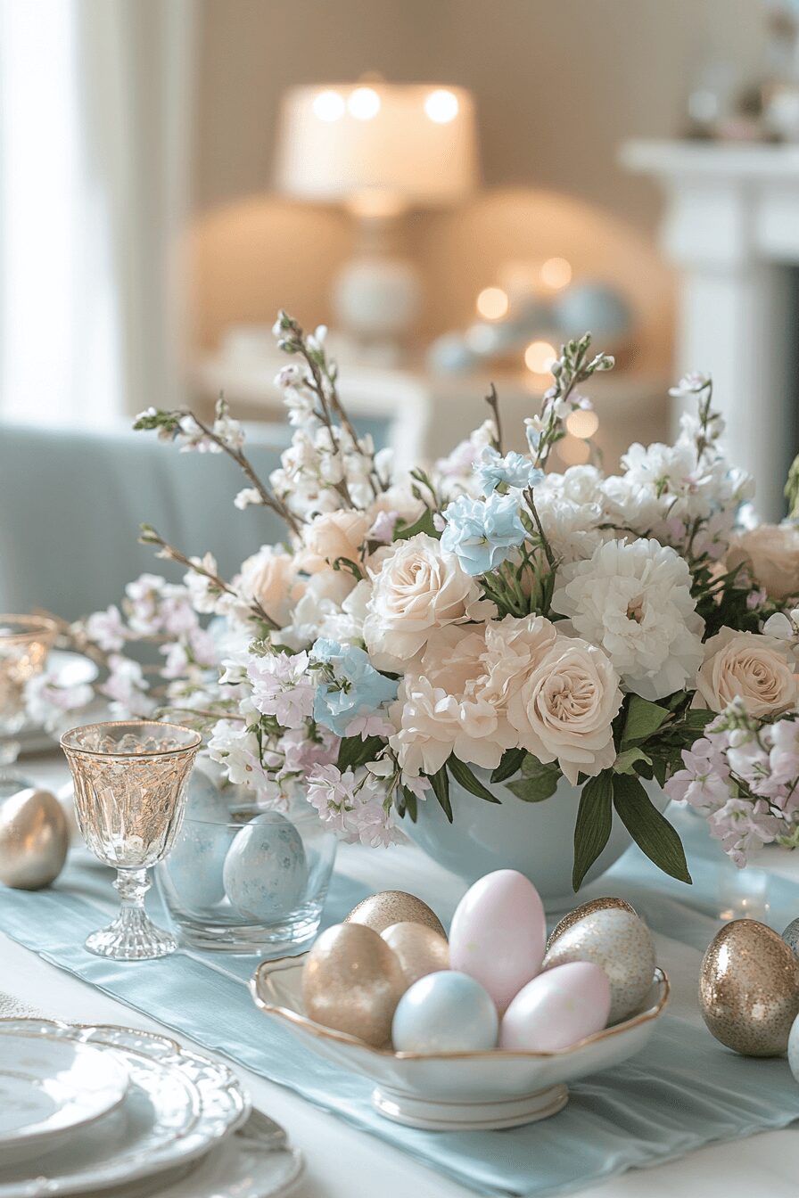 29 Easter Living Room Decor Ideas for a Colorful and Creative Vibe 14 easter living room decor