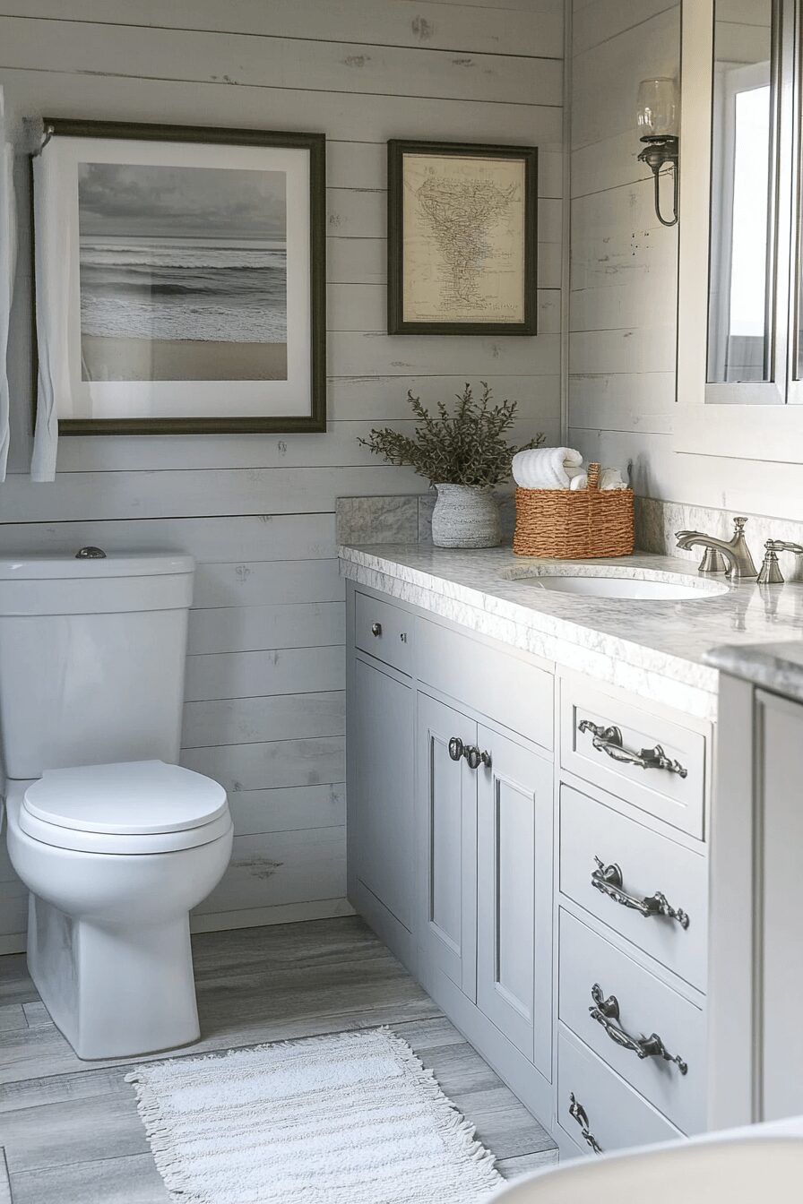 29 Grey Bathroom Decor Ideas to Keep Things Neutral Yet Stylish 14 grey bathroom decor