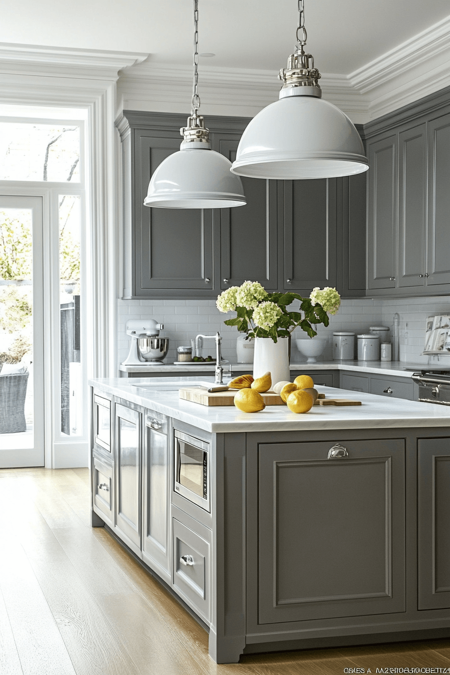 29 Light Gray Kitchen Cabinets Ideas for a Clean and Refreshing Kitchen Makeover 14 light gray kitchen cabinets