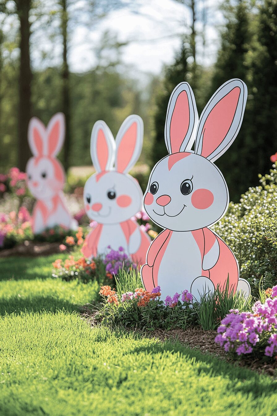 29 Easter Yard Decorations That Capture the Spirit of Spring Perfectly 14 easter yard decorations