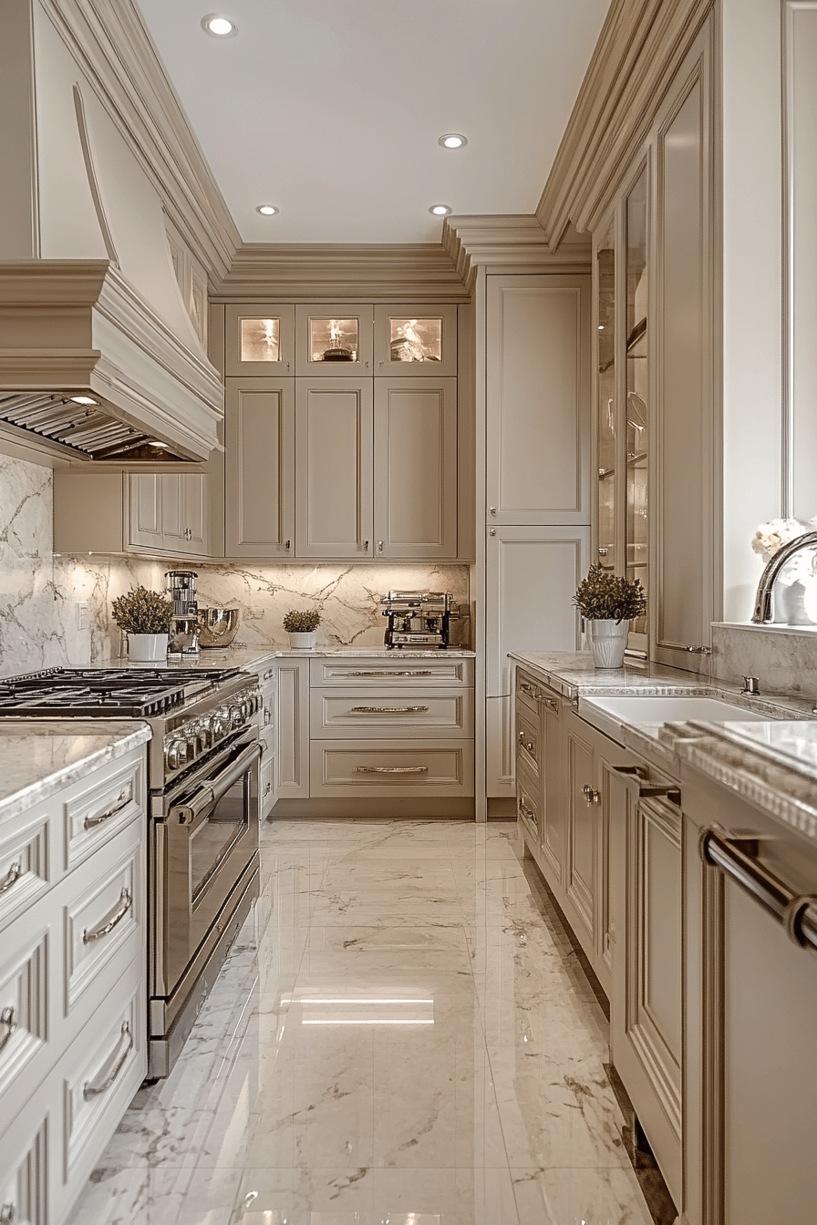 29 Beige Kitchen Cabinets Ideas for a Serene and Stylish Space 14 beige kitchen cabinets