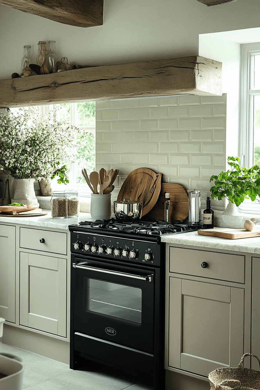 29 Greige Kitchen Cabinets Styles to Create a Balanced and Beautiful Kitchen 14 greige kitchen cabinets