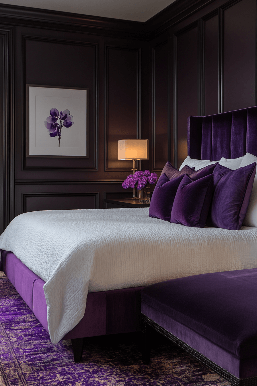 29 Minimalistic Dark Bedroom Ideas to Transform Your Room with Depth and Drama 14 minimalistic bedroom ideas dark