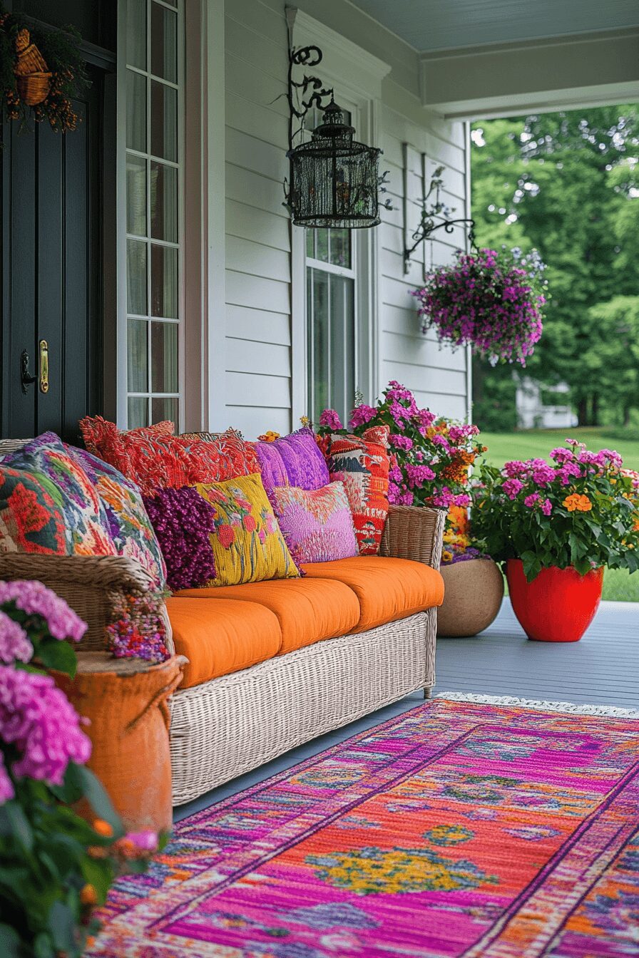 29 Easter Porch Decor Ideas to Greet the Season with Creativity and Joy 14 easter porch decor