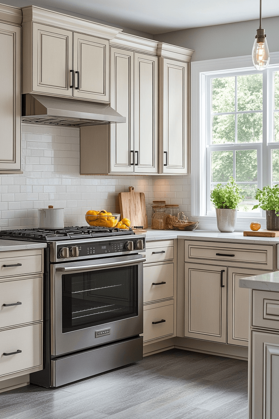 29 Beige Kitchen Cabinets Ideas for a Serene and Stylish Space 15 beige kitchen cabinets