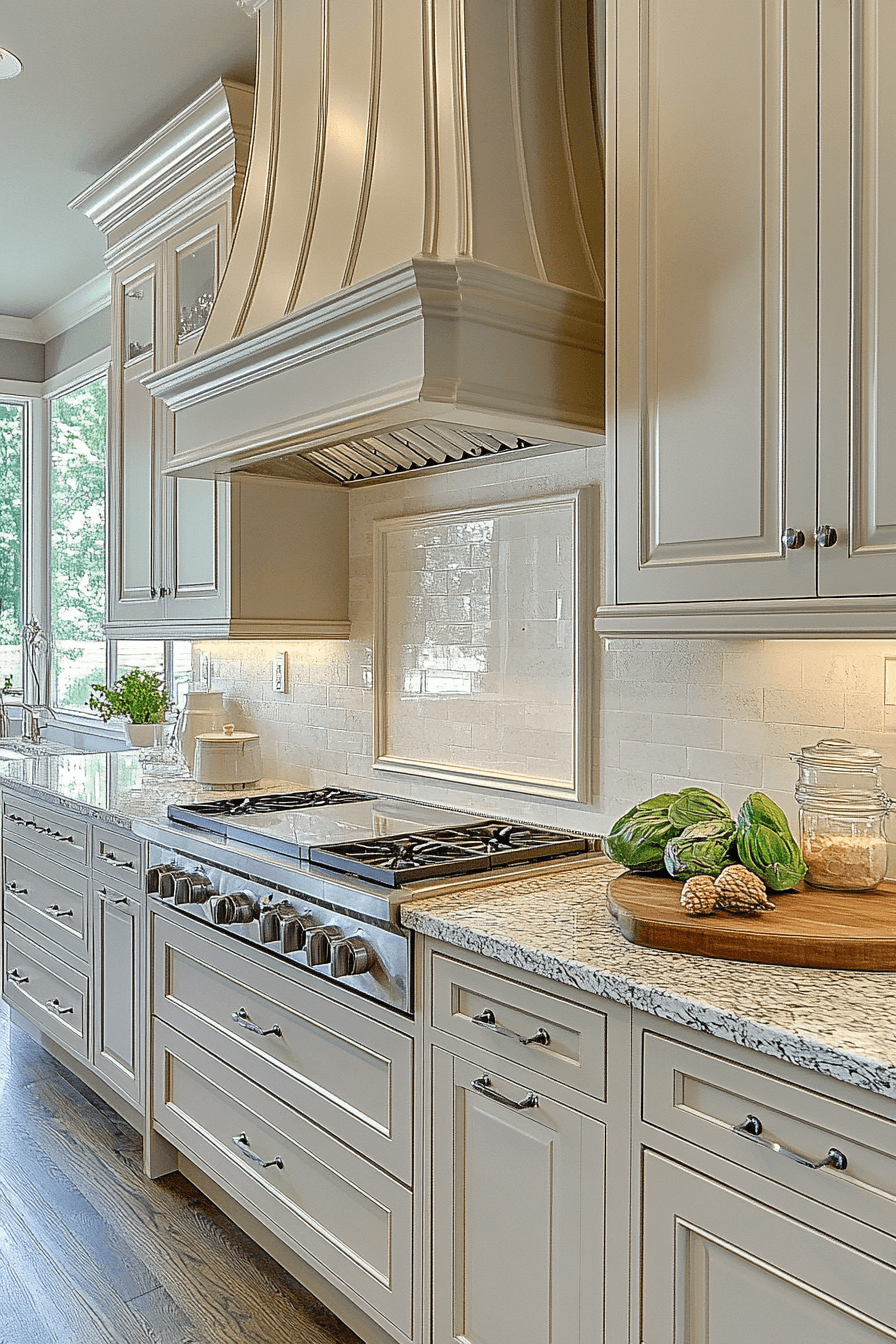 29 Greige Kitchen Cabinets Styles to Create a Balanced and Beautiful Kitchen 15 greige kitchen cabinets