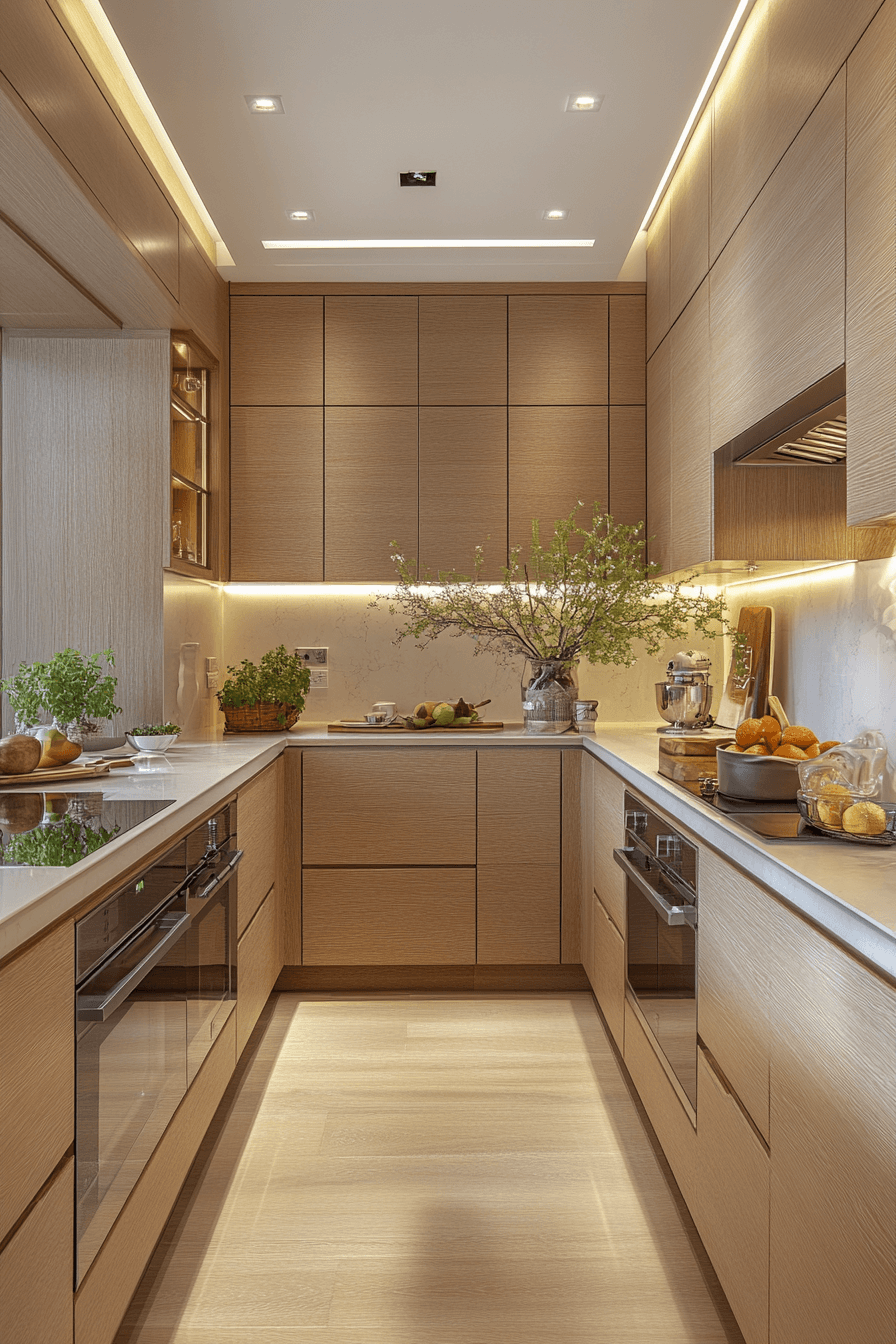 29 Natural Wood Kitchen Cabinets Inspirations to Bring Organic Beauty Into Your Home 15 natural wood kitchen cabinets