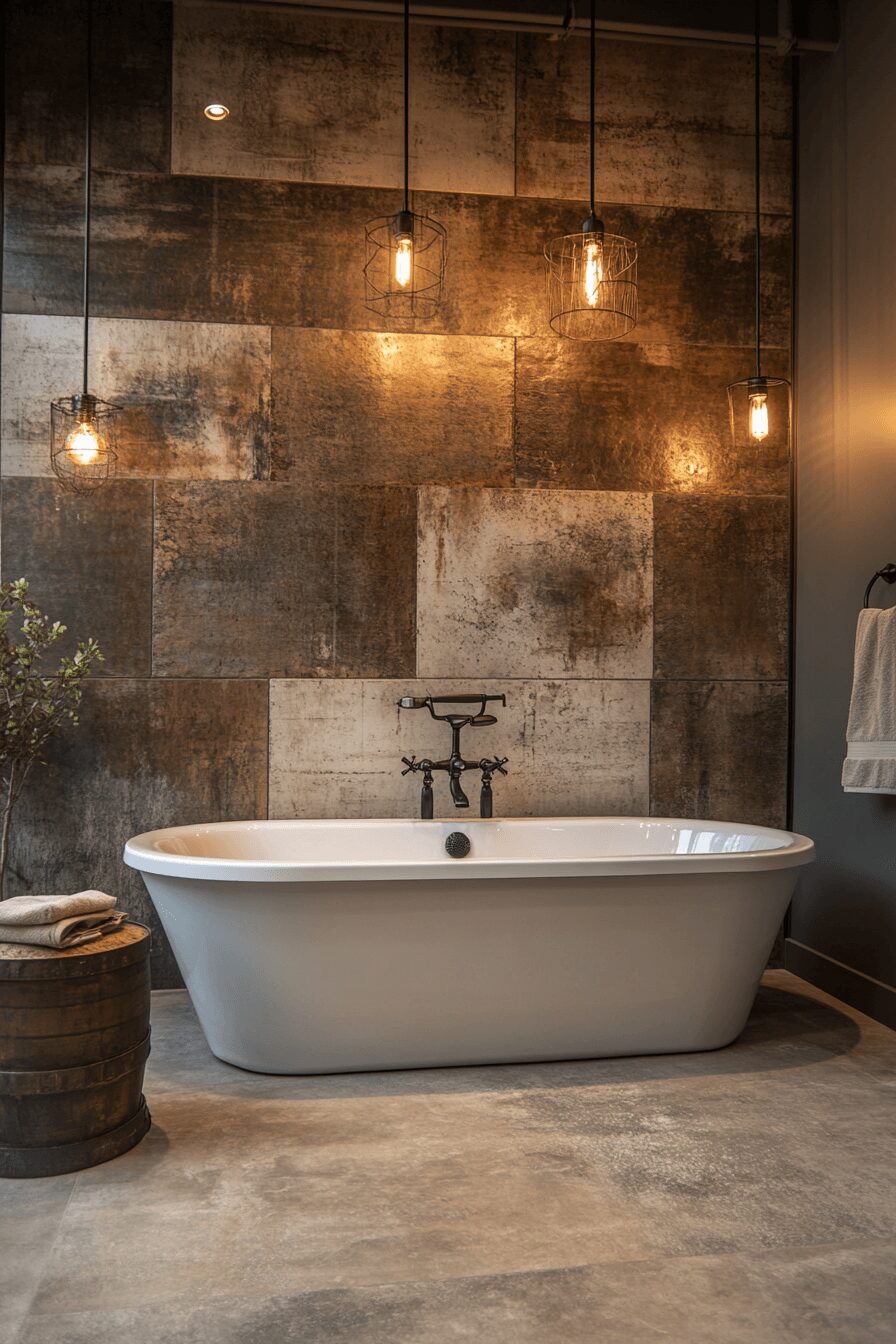 29 Bathroom Industrial Style Ideas for a Statement-Making Washroom 15 Bathroom industrial style