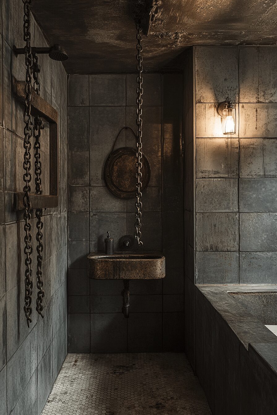 29 Bathroom Industrial Style Ideas for a Statement-Making Washroom 16 Bathroom industrial style