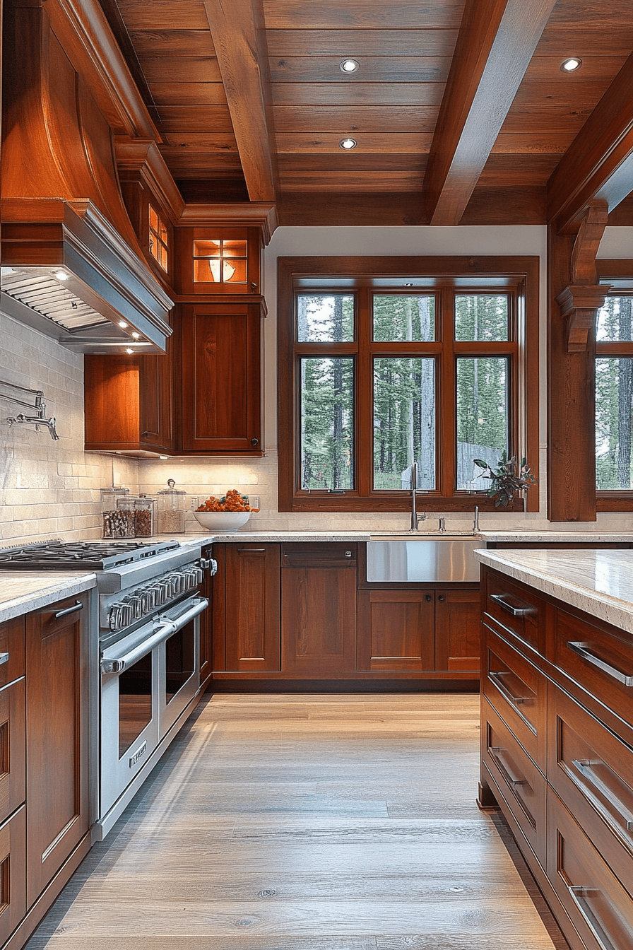 29 Natural Wood Kitchen Cabinets Inspirations to Bring Organic Beauty Into Your Home 16 natural wood kitchen cabinets