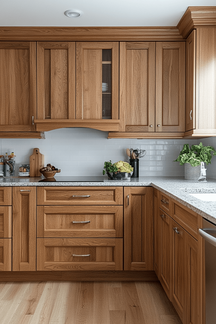 29 Honey Oak Kitchen Cabinets Designs to Make Your Kitchen Feel Cozy and Timeless 16 honey oak kitchen cabinets