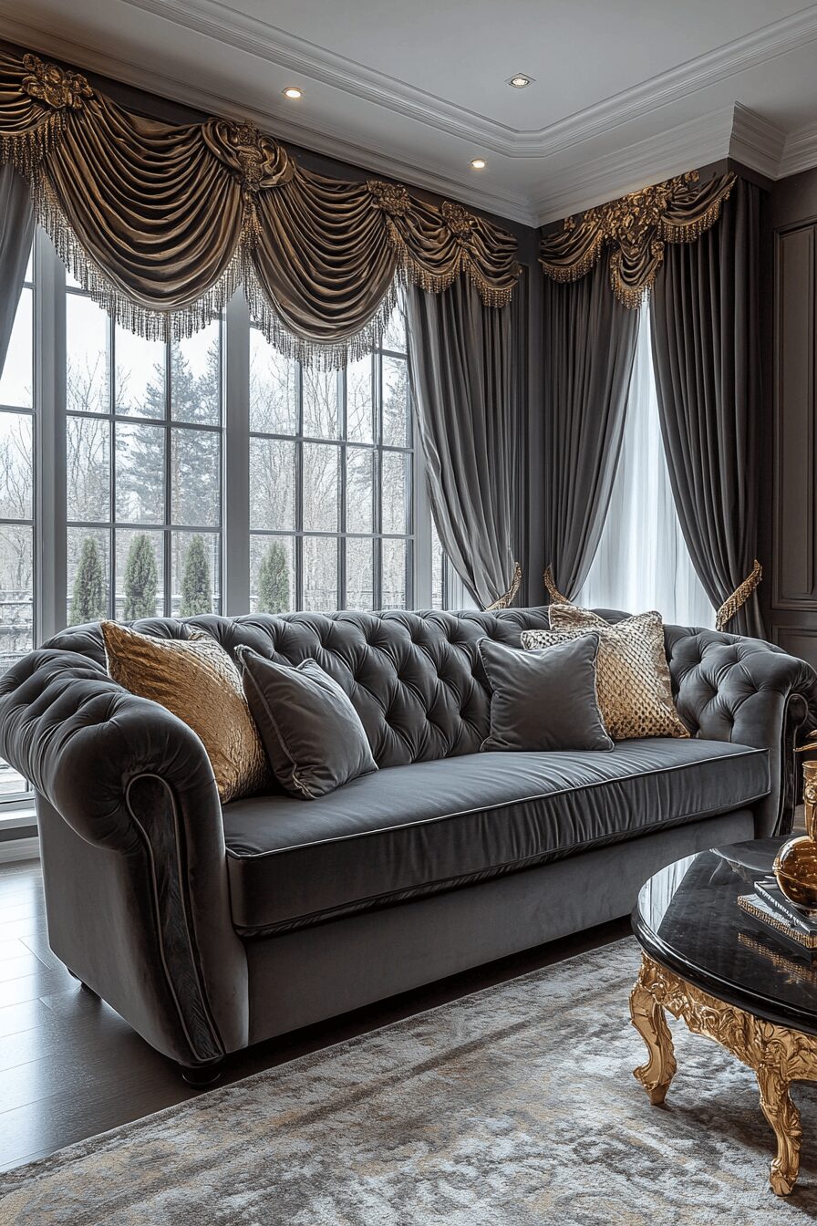 29 Grey Sofa Decor Ideas to Refresh Your Space with Ease 16 grey sofa decor