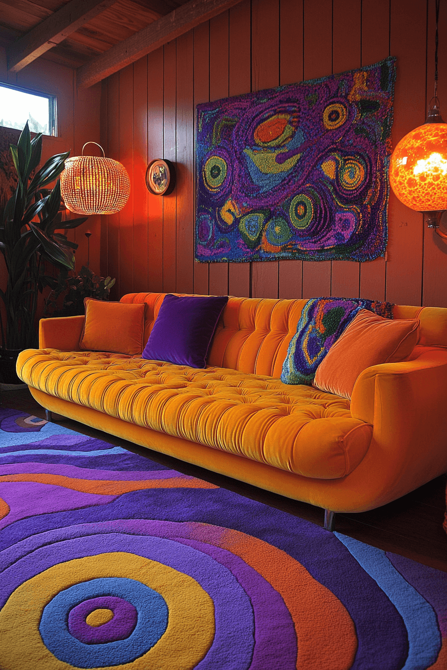 29 Retro Living Rooms Ideas to Add Nostalgic Charm to Your Space 16 retro living rooms