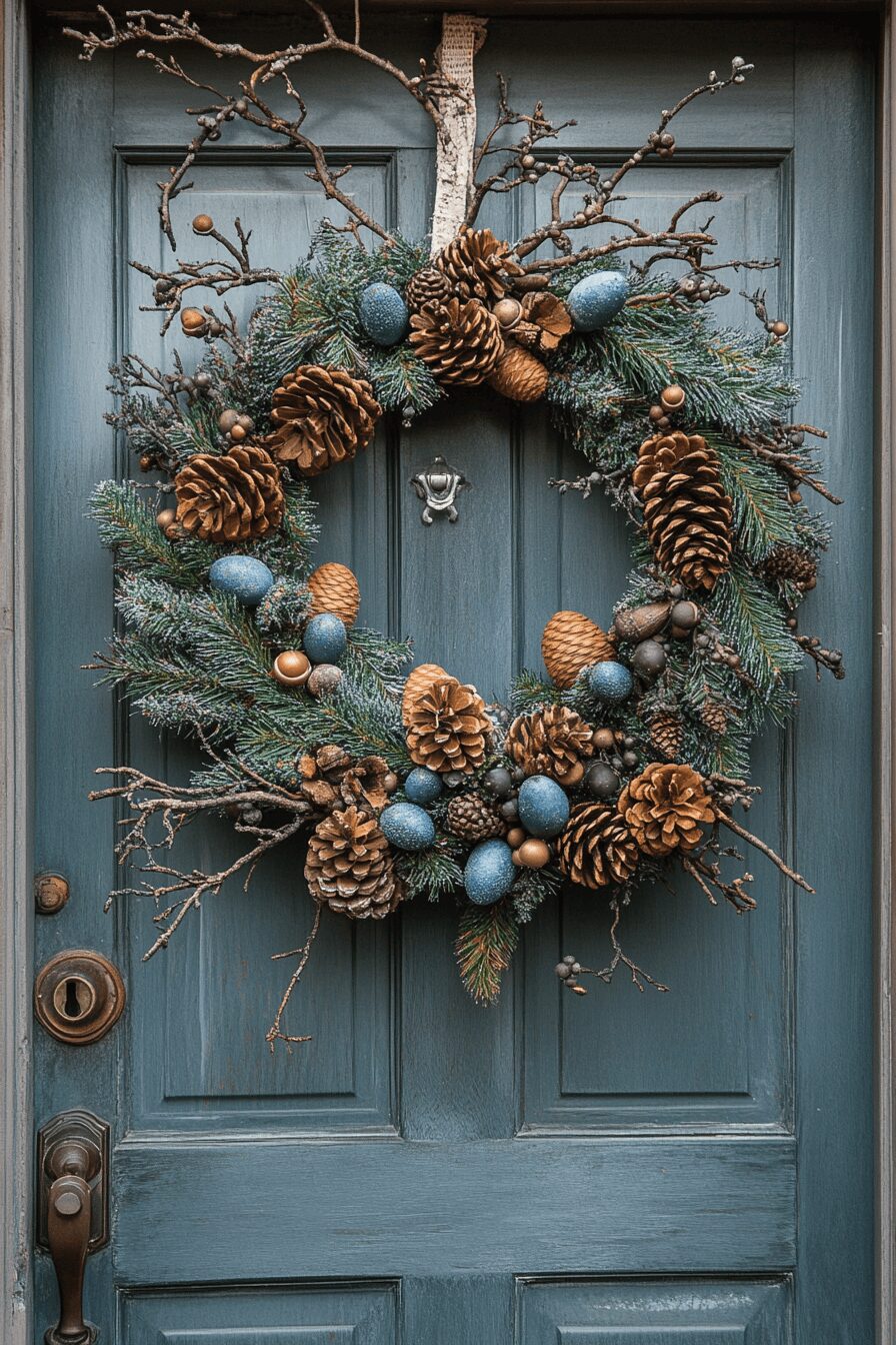 29 Easter Wreaths for Front Door Ideas for a Fresh and Colorful Look 16 easter wreaths for front door