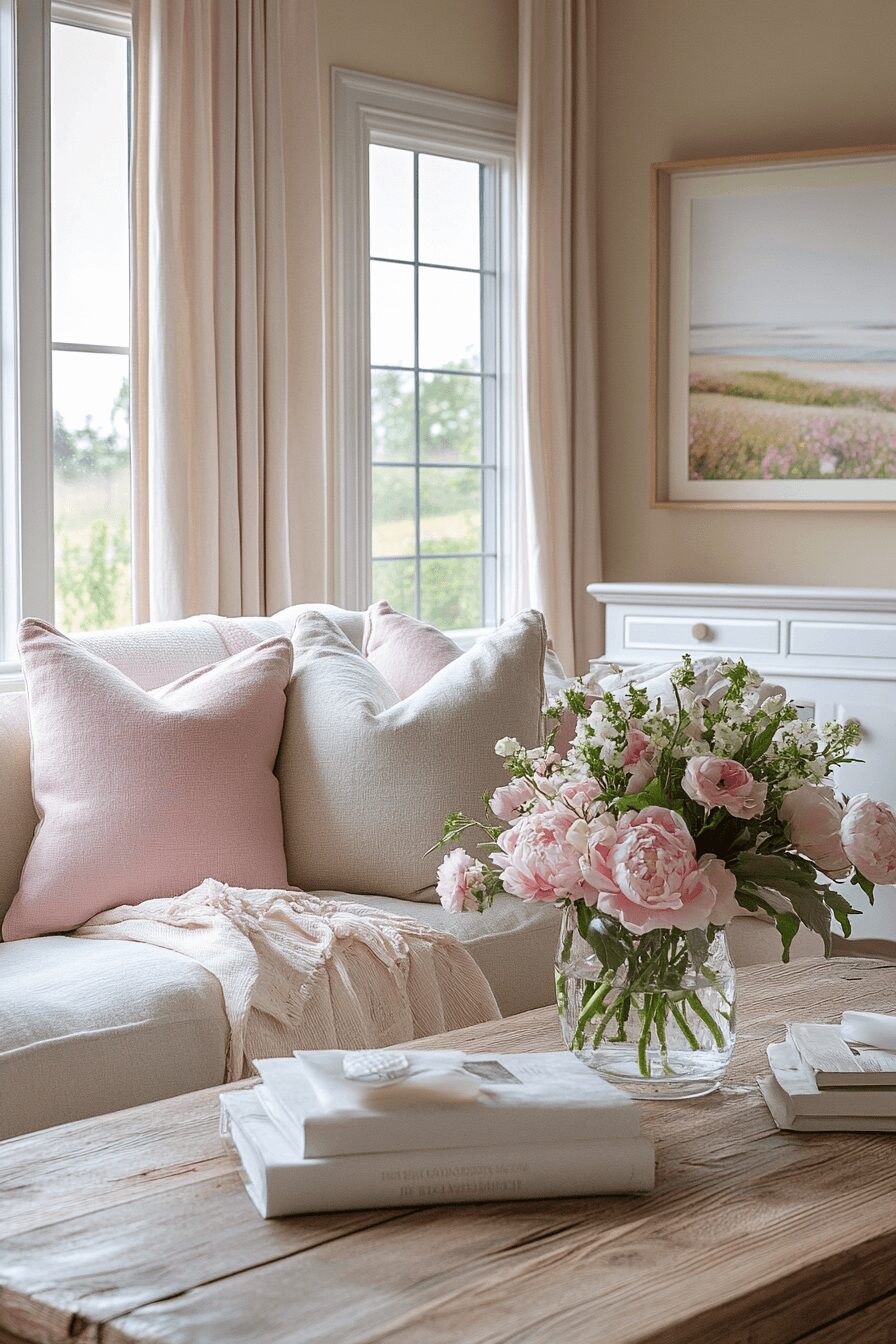 29 Pink Living Room Ideas to Embrace Softness and Serenity 17 pink living room ideas