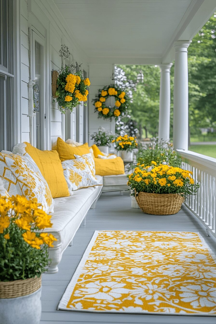 29 Easter Porch Decor Ideas to Greet the Season with Creativity and Joy 17 easter porch decor