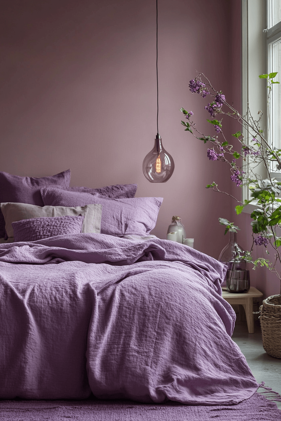 29 Soft Lavender Bedroom Ideas to Create a Calm and Cozy Retreat 17 Soft Lavender Bedroom