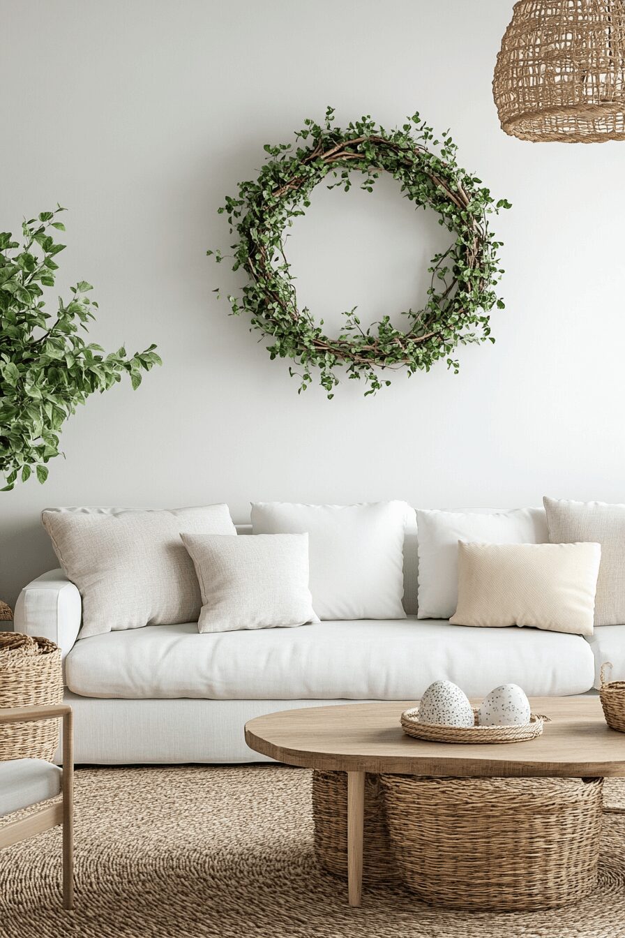 29 Easter Living Room Decor Ideas for a Colorful and Creative Vibe 18 easter living room decor