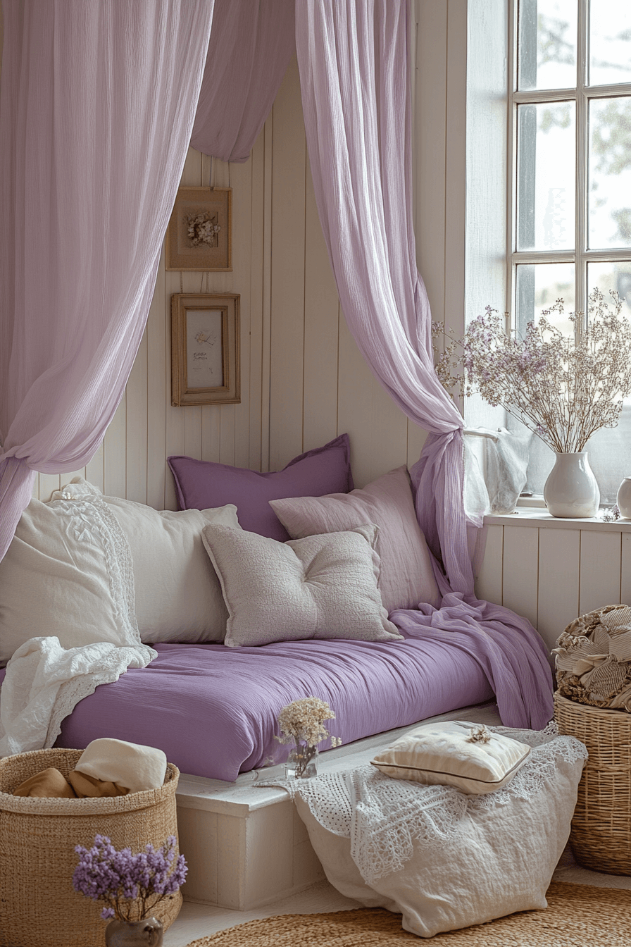 29 Soft Lavender Bedroom Ideas to Create a Calm and Cozy Retreat 18 Soft Lavender Bedroom