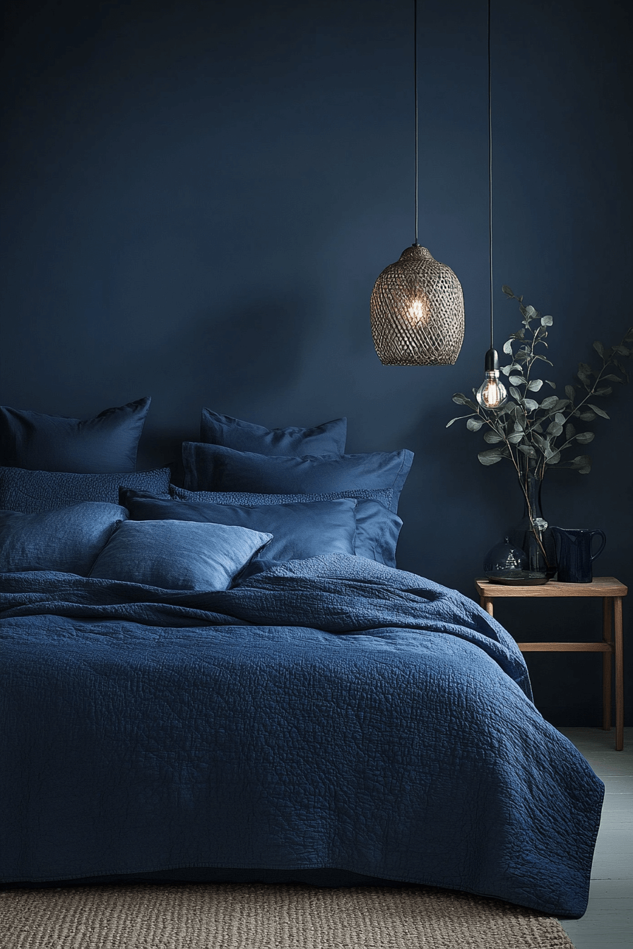 29 Minimalistic Dark Bedroom Ideas to Transform Your Room with Depth and Drama 19 minimalistic bedroom ideas dark