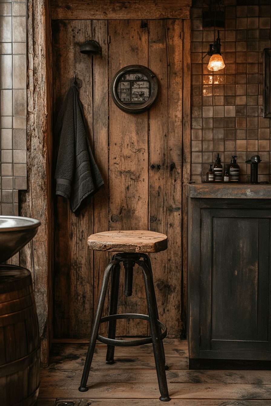 29 Rustic Industrial Bathroom Ideas for a Bold Decor Statement 19 Rustic industrial bathroom