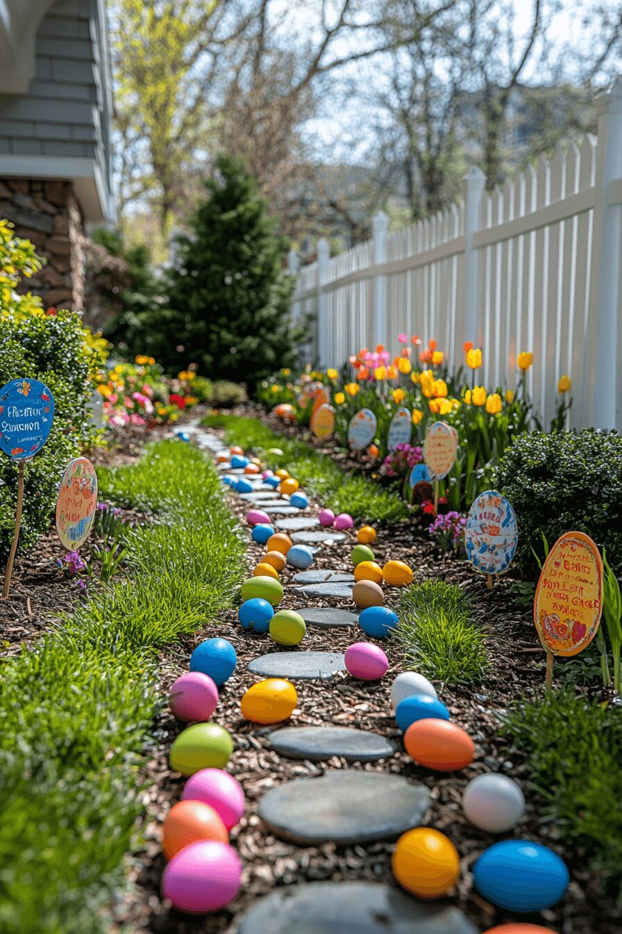 29 Easter Yard Decorations That Capture the Spirit of Spring Perfectly 2 easter yard decorations