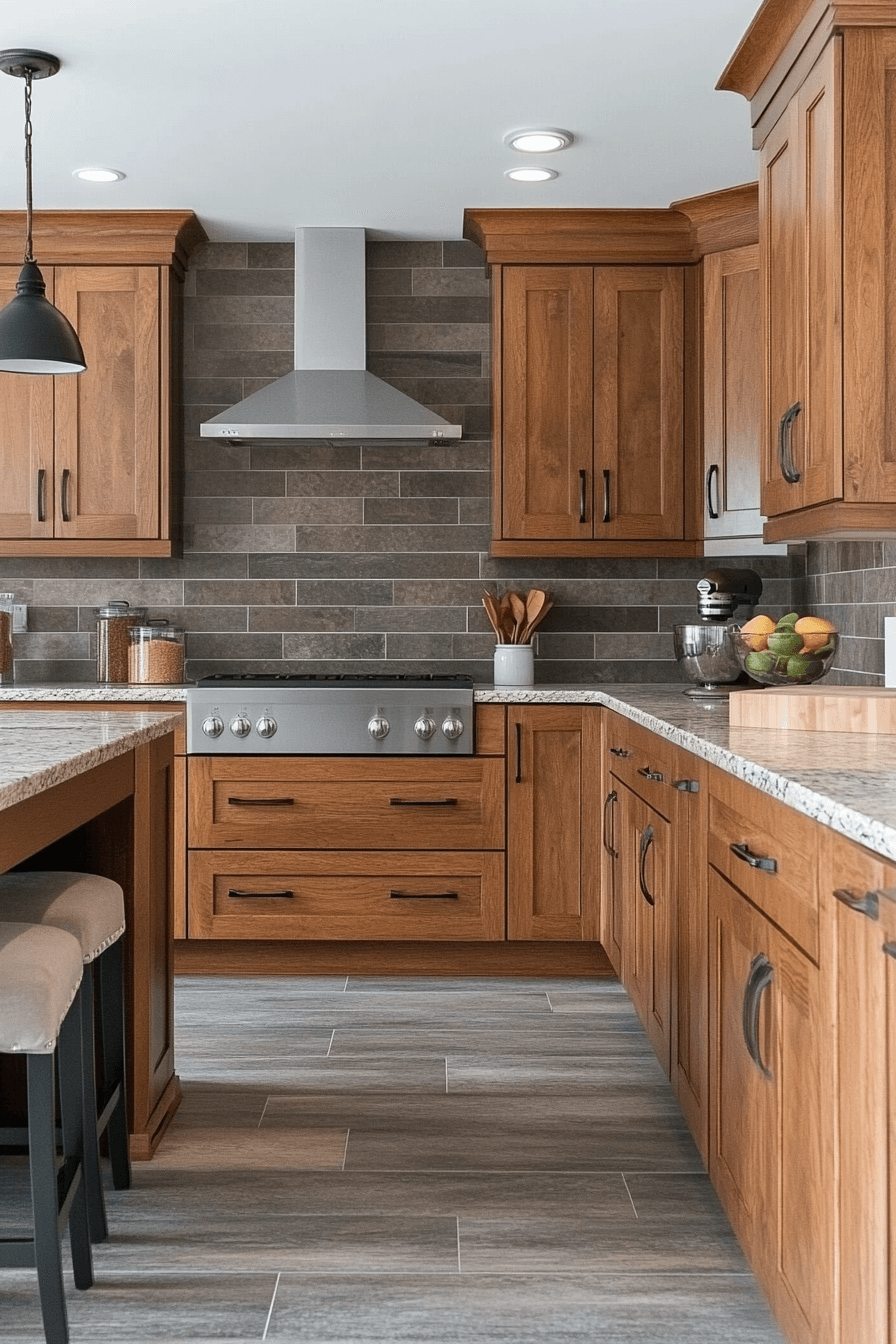 29 Honey Oak Kitchen Cabinets Designs to Make Your Kitchen Feel Cozy and Timeless 2 honey oak kitchen cabinets