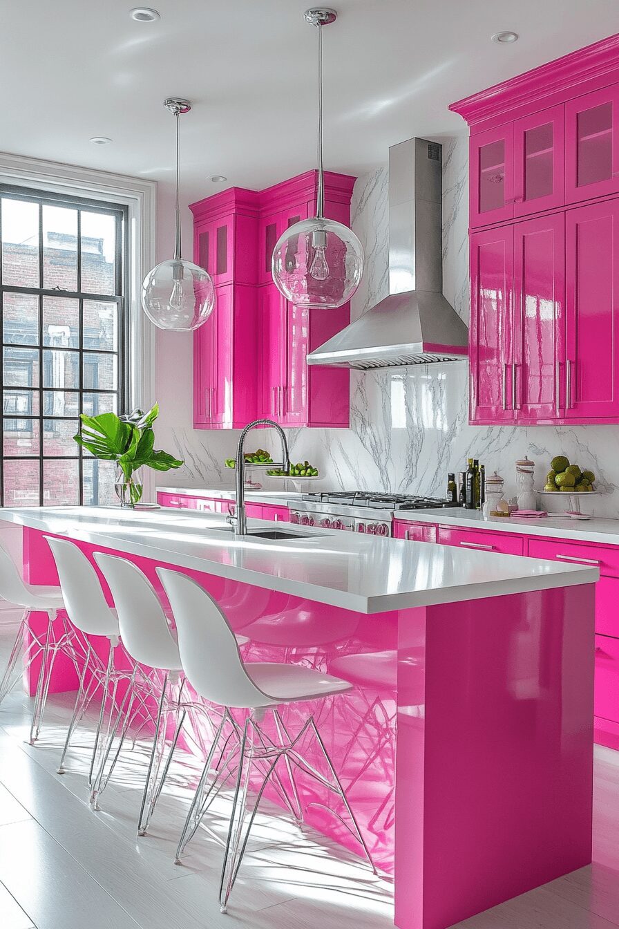 29 Pink Kitchen Ideas That Prove Pink Is Perfect for Every Style 20 pink kitchen ideas decor
